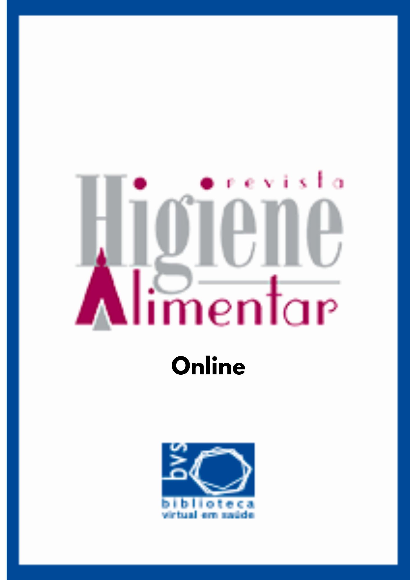 Higiene Alimentar (Online)